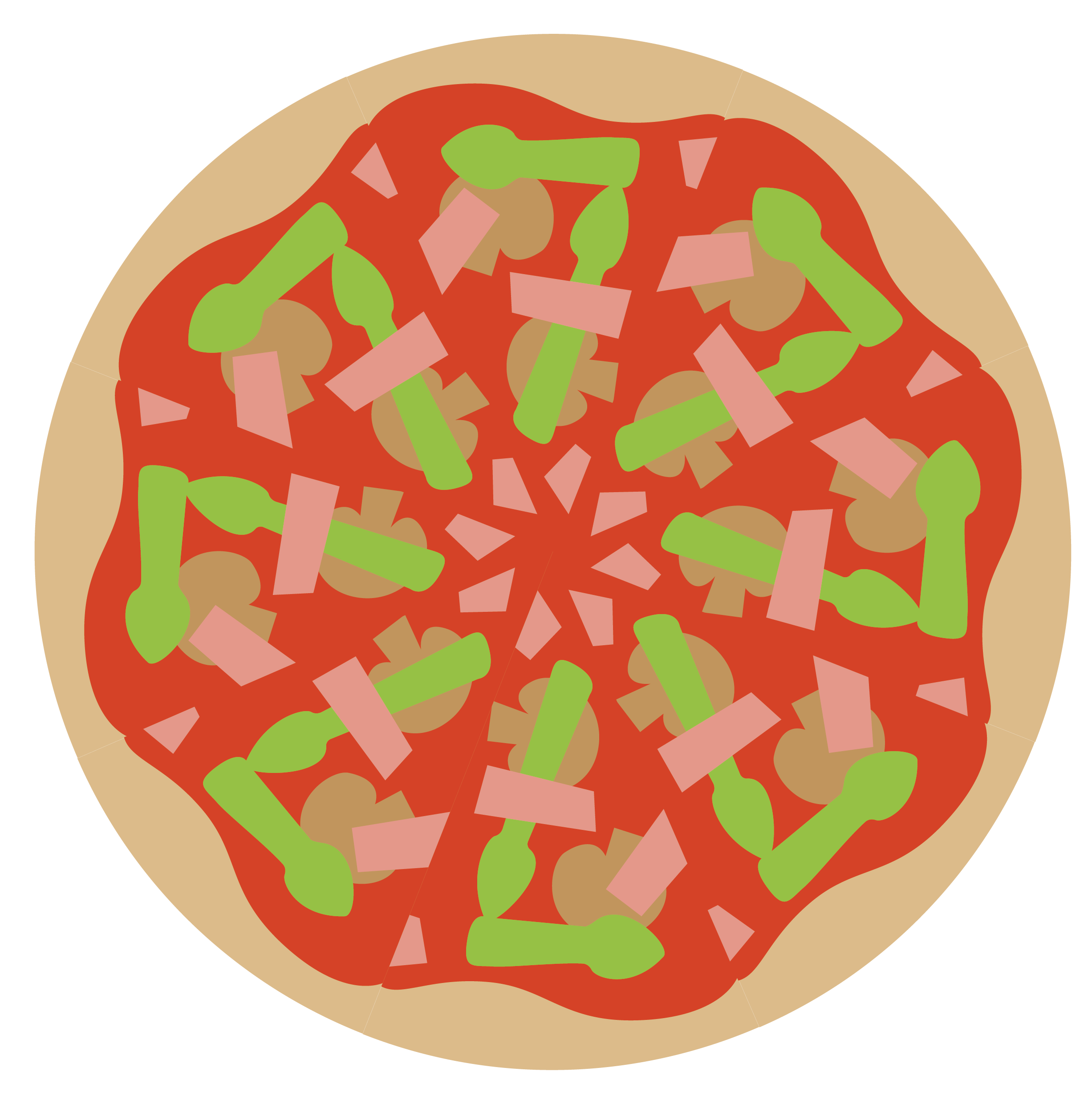 ポルチーニ・ザ・優雅ピザ