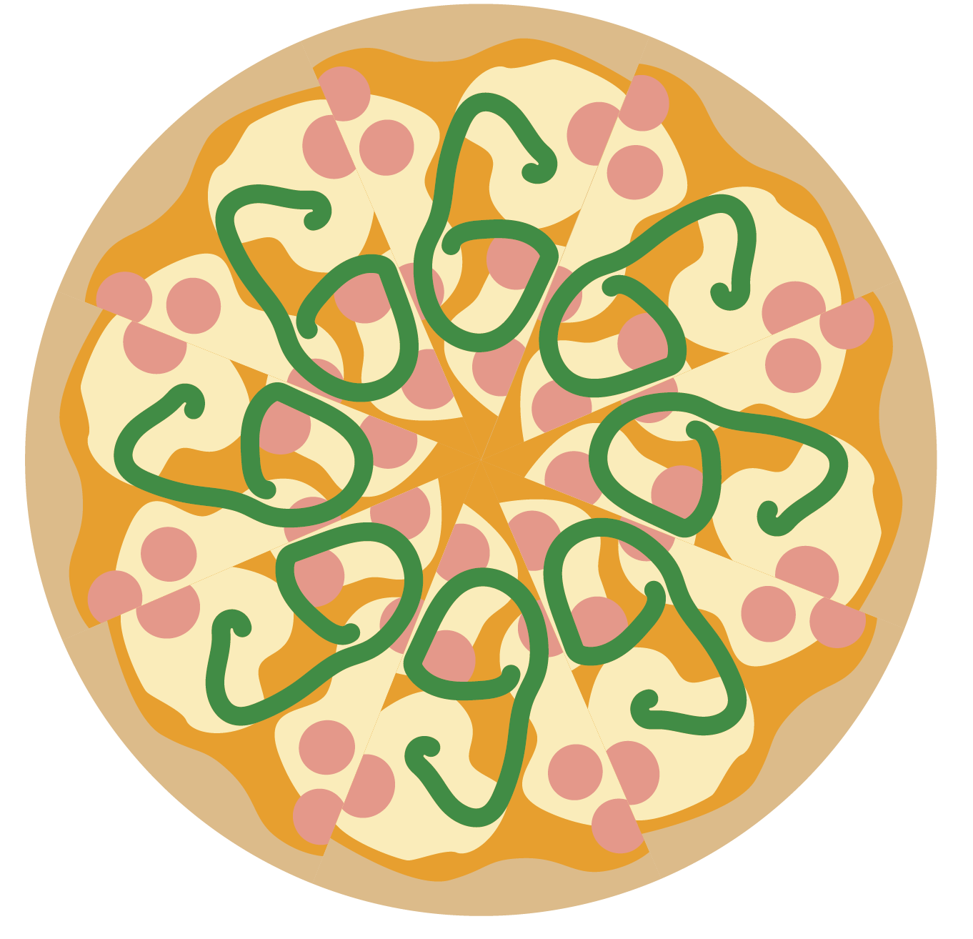 シェフ自慢ピザ